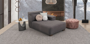 Sillón Largo Cloe CL Gris