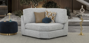 Sillón Esquinero Creta Plus Moka