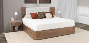 Cama King Size Dakota Café