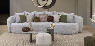 Sala En L Derecha Charlotte Gris