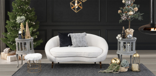 Sofá 2 Plazas Abrassi Beige