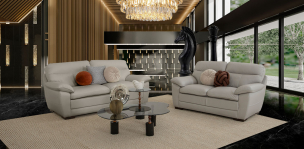 Sala Piel Match Angels Gris  (Boal)