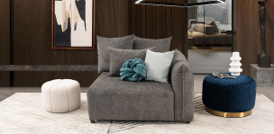 Sillón Brazo Derecho Molarin CL Gris Oscuro