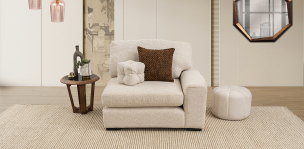 Sillón Con Brazo Derecho Creta Plus Algodón