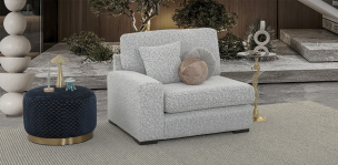 Sillón Con Brazo Creta Plus Moka