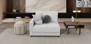 Sillón Brazo Izquierdo Eland CL Gris