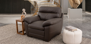 Sillón Piel Match Angels Chocolate (Boal)