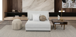 Sillón Sin Brazo Eland CL Gris