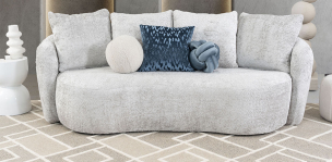 Sofá 3 Plazas Cornelia CL Gris