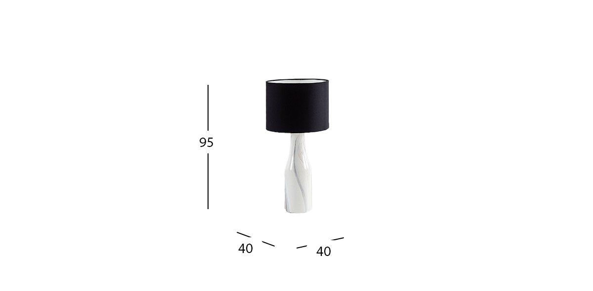 Lámpara de Mesa Jazz Avellana