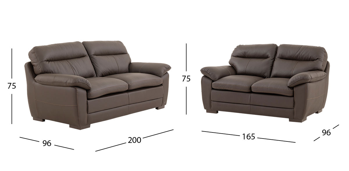 Sala Piel Match Angels Chocolate  (Boal)