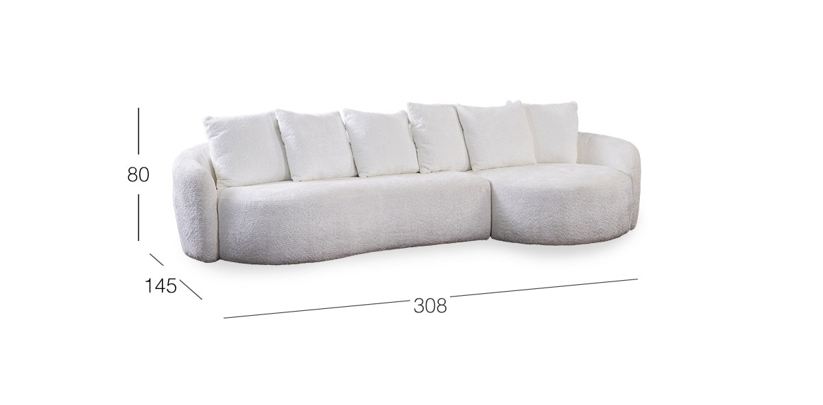 Sala Modular Derecha Cornelia Blanco