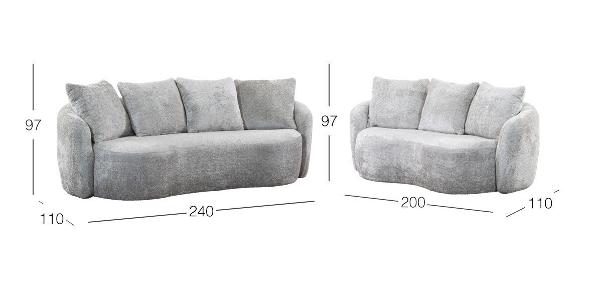 Sala Cornelia CL Gris