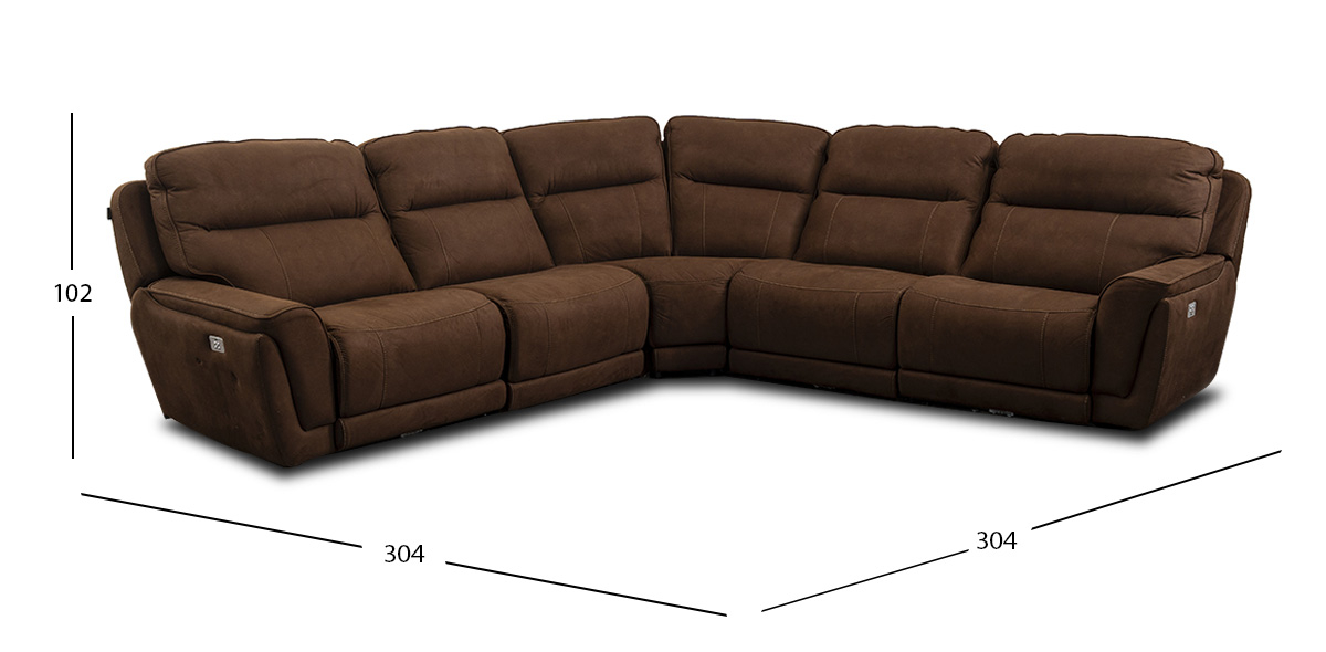 Sala Modular Darno Curvo Café (Boal)