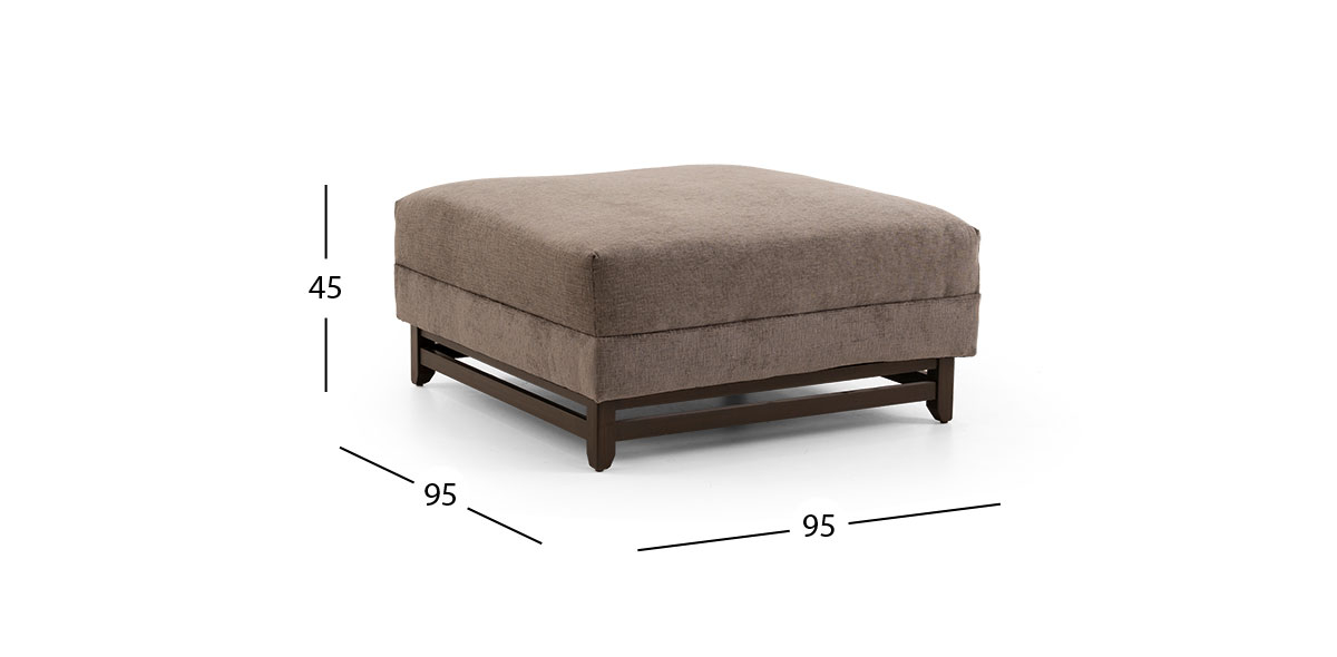 Taburete Adelei Charcoal