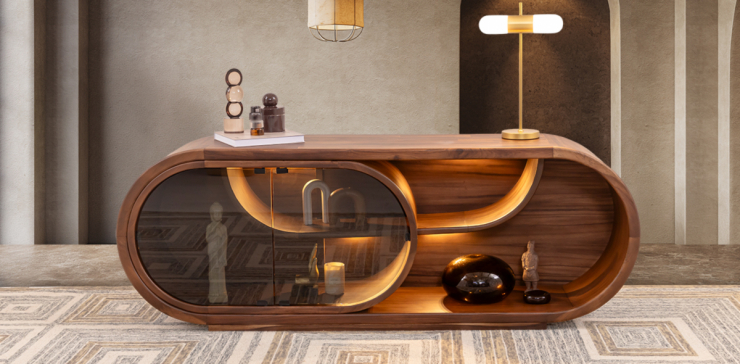 Credenza Parota Kami Café