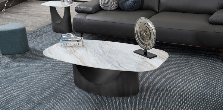 Mesa De Centro Rectangular Summer Gris
