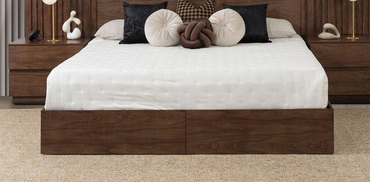 Base De Cama King Size Loana Café