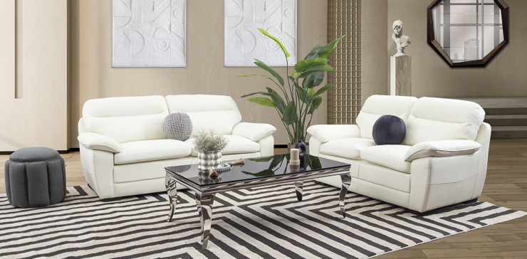 Sala Piel Match Angels Blanco  (Boal)