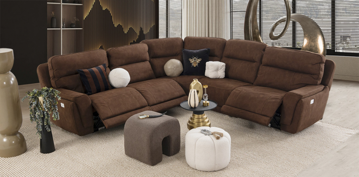 Sala Modular Darno Curvo Café (Boal)