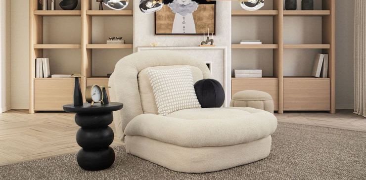 Sillón Extensible Stroller Beige