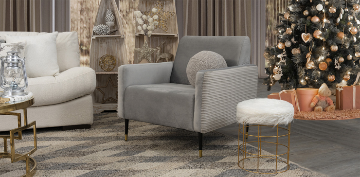 Sillón Litt Galp Gris