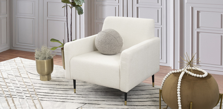 Sillón Ocasional Nube Blanco